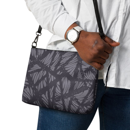 Gray Veins Crossbody bag