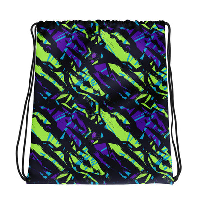 Tiger-Zebra Drawstring bag