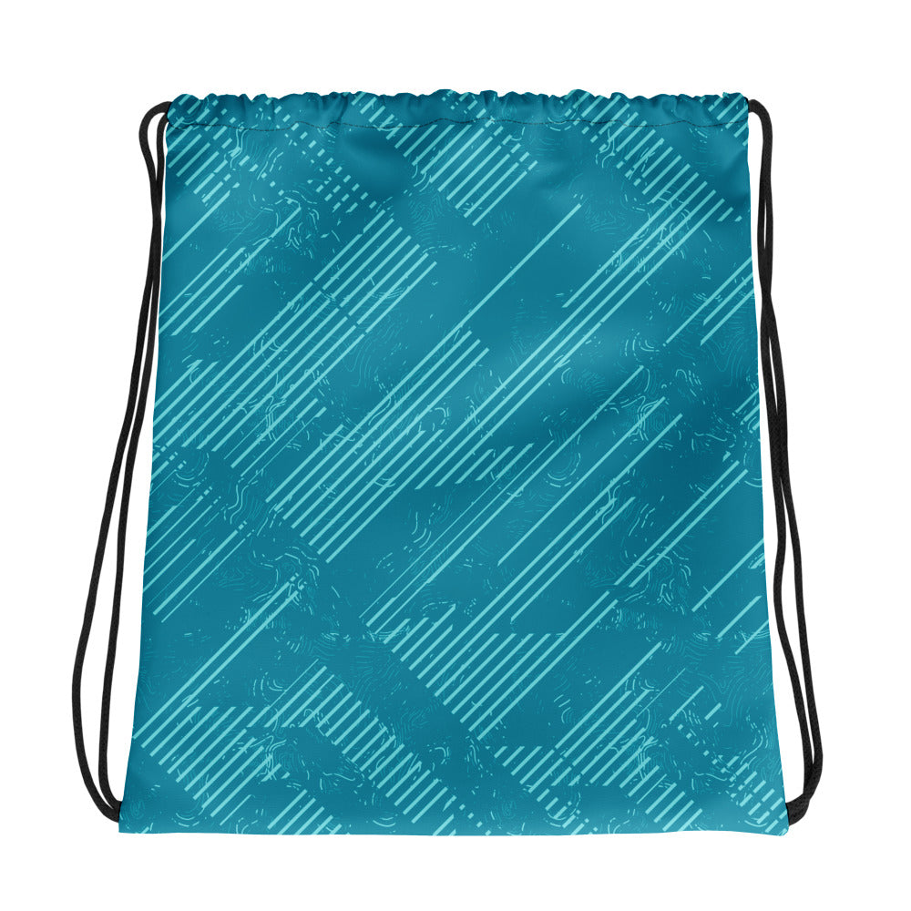 Refreshing and Tranquil Drawstring bag