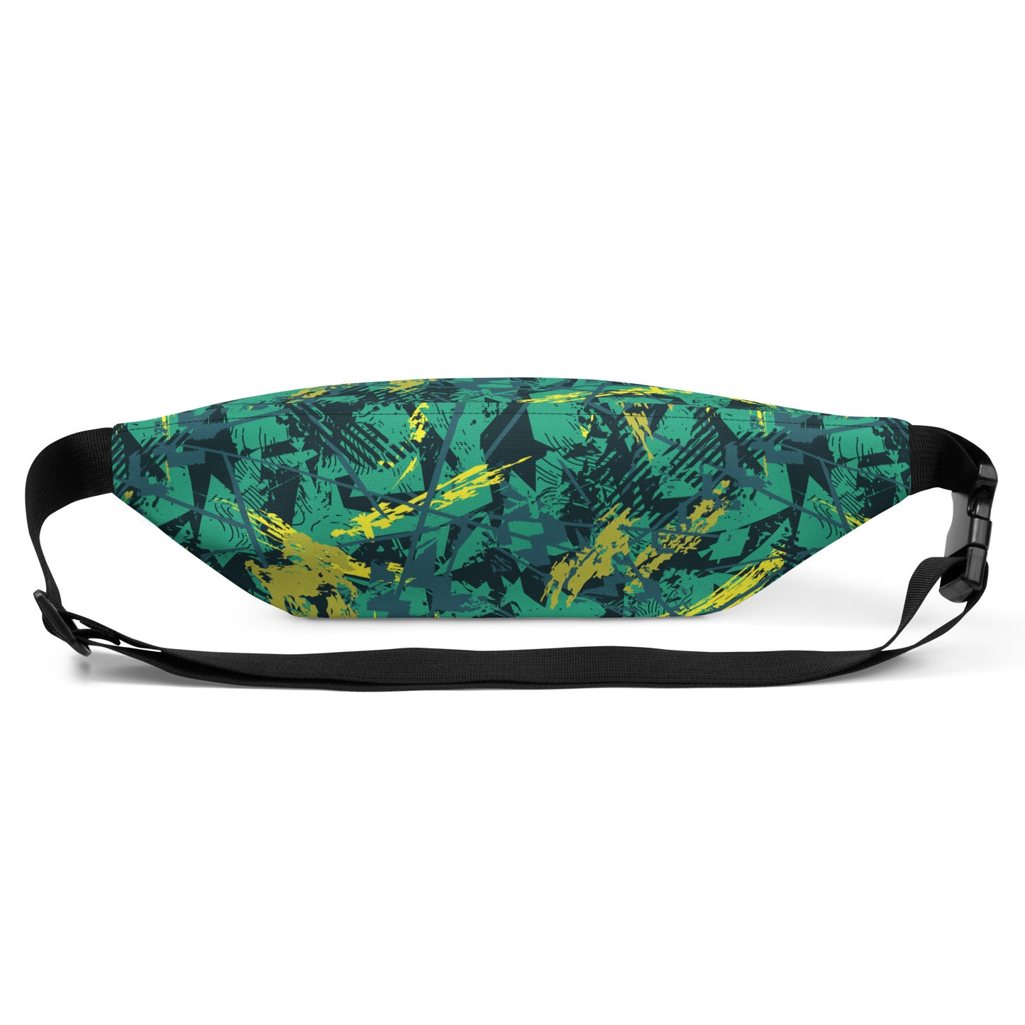 green yellow jersey pattern Fanny Pack