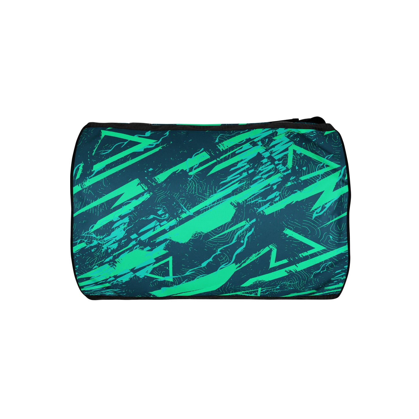 Nautical Jade All-over print gym bag