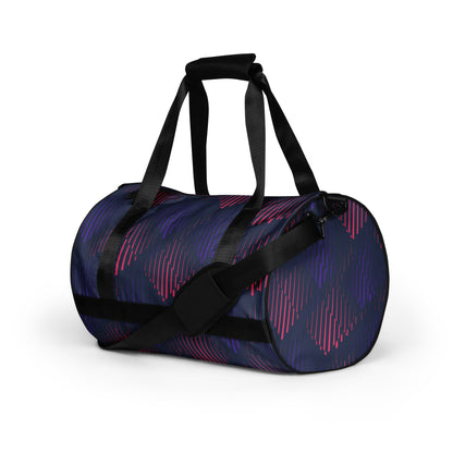 Blissful Blossom All-over print gym bag