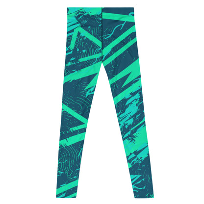 Nautical Jade Men's Leggings