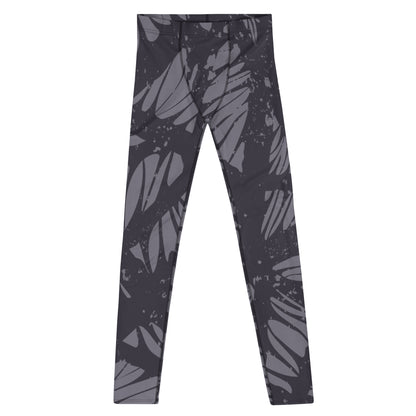 Gray Veins Men's Leggings