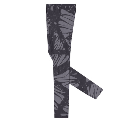 Gray Veins Men's Leggings