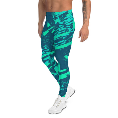 Nautical Jade Men's Leggings