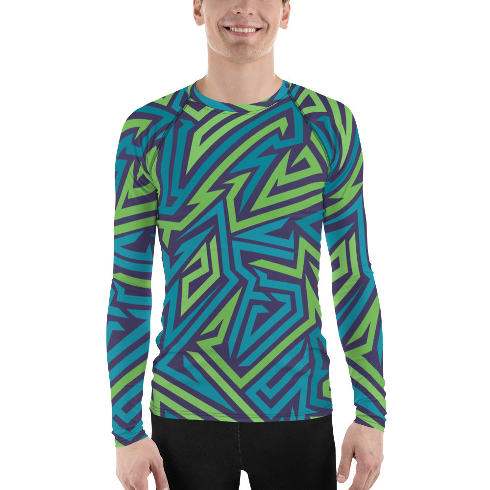 Ocean Breeze Men's Rash Guard