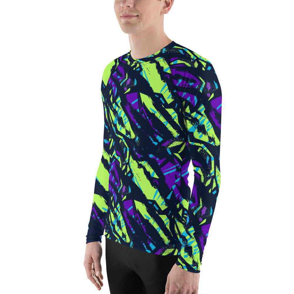 Tiger-Zebra Men's Rash Guard