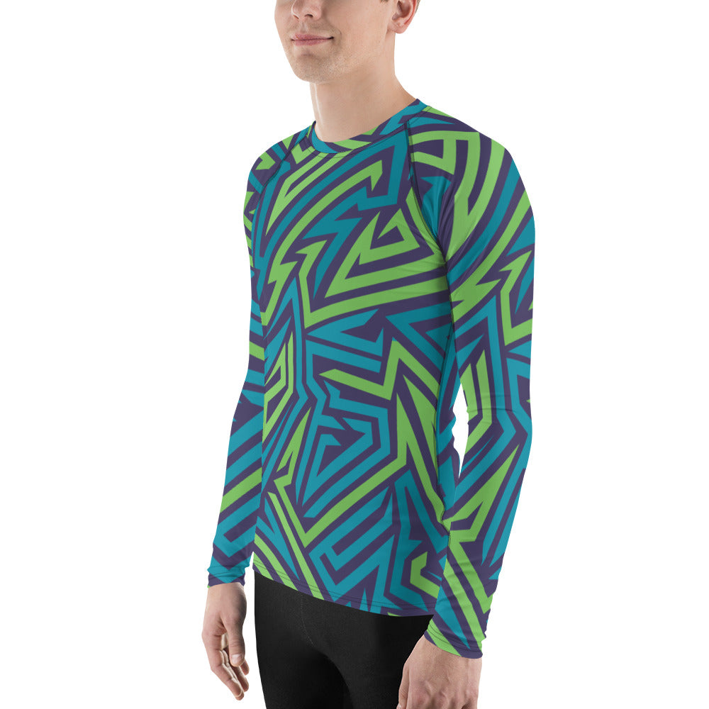 Ocean Breeze Men's Rash Guard