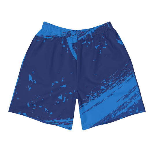 Grunge textured Men's Recycled Athletic Shorts