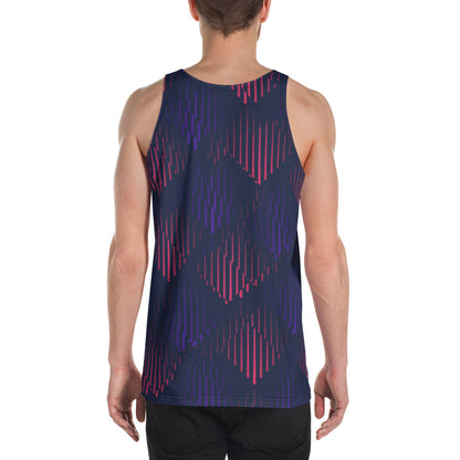 Blissful Blossom Men Tank Top