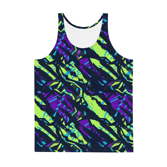 Tiger-Zebra Men Tank Top