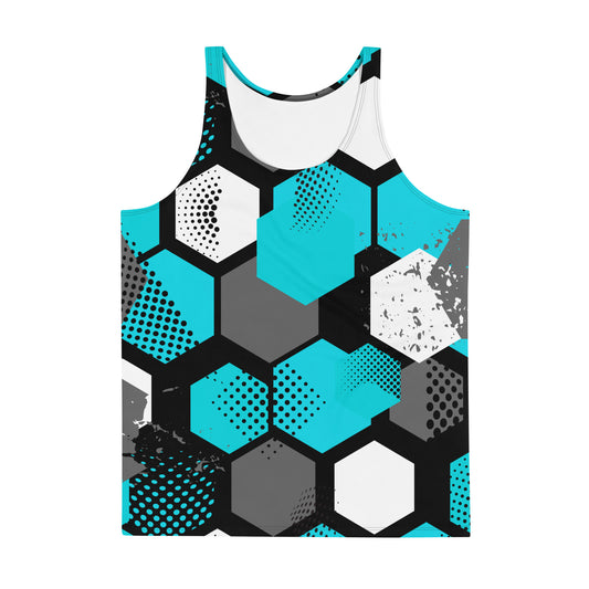 Spot Pattern Men Tank Top