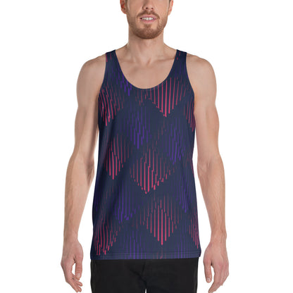 Blissful Blossom Men Tank Top