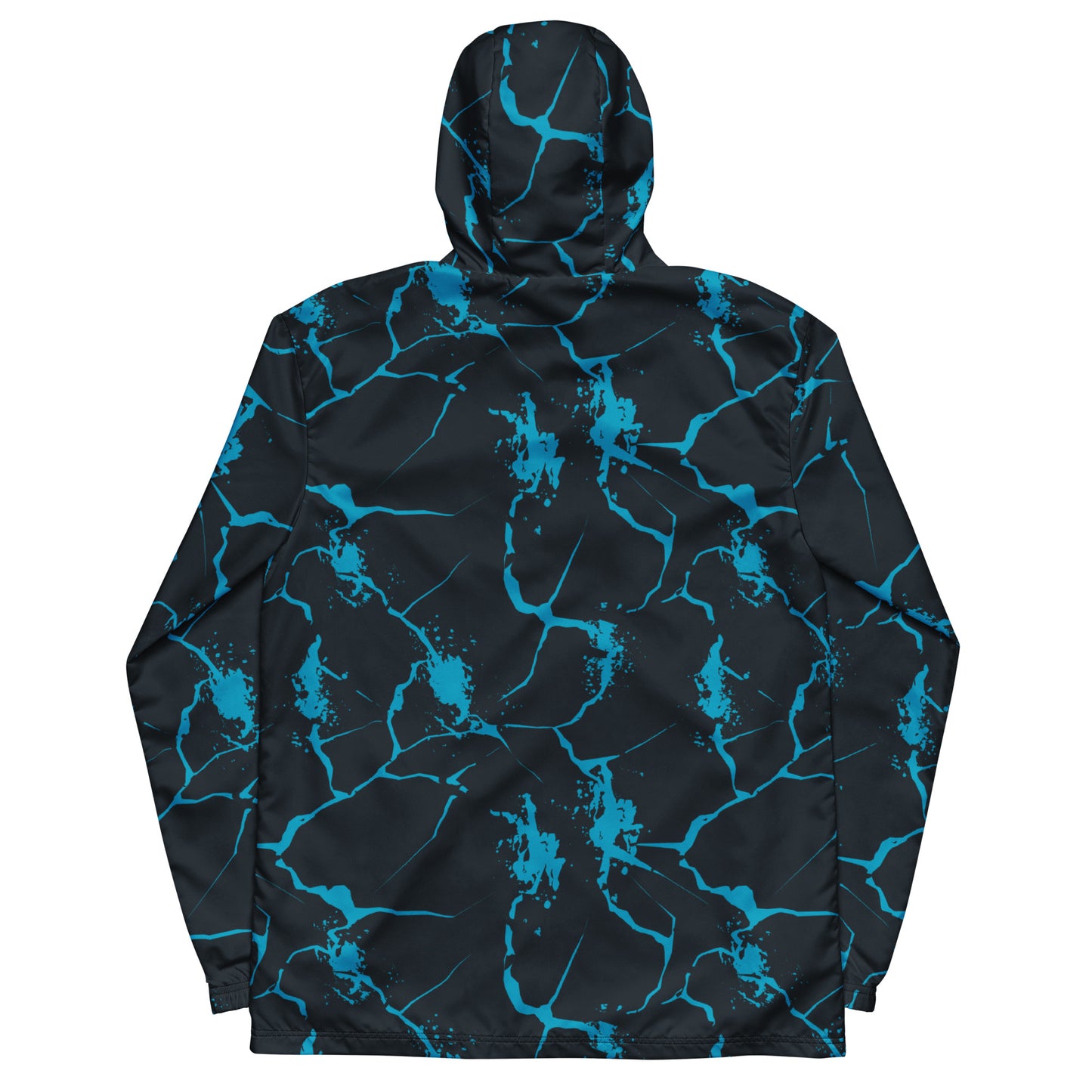 Nautical Waves Men’s windbreaker