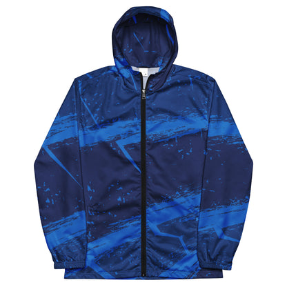 Grunge textured Men’s windbreaker