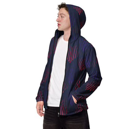 Blissful Blossom Men’s windbreaker