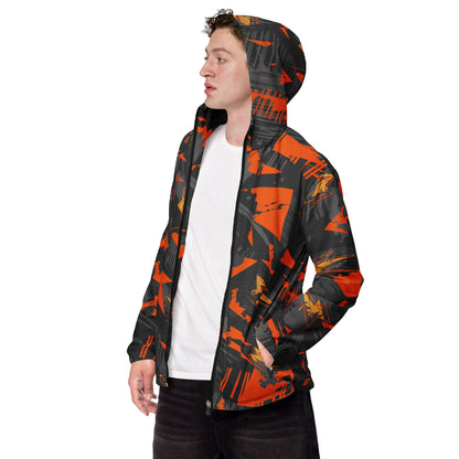 Chromatic Angles Men’s windbreaker