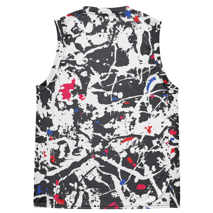 Spot Harmony Recycled unisex basketball jersey