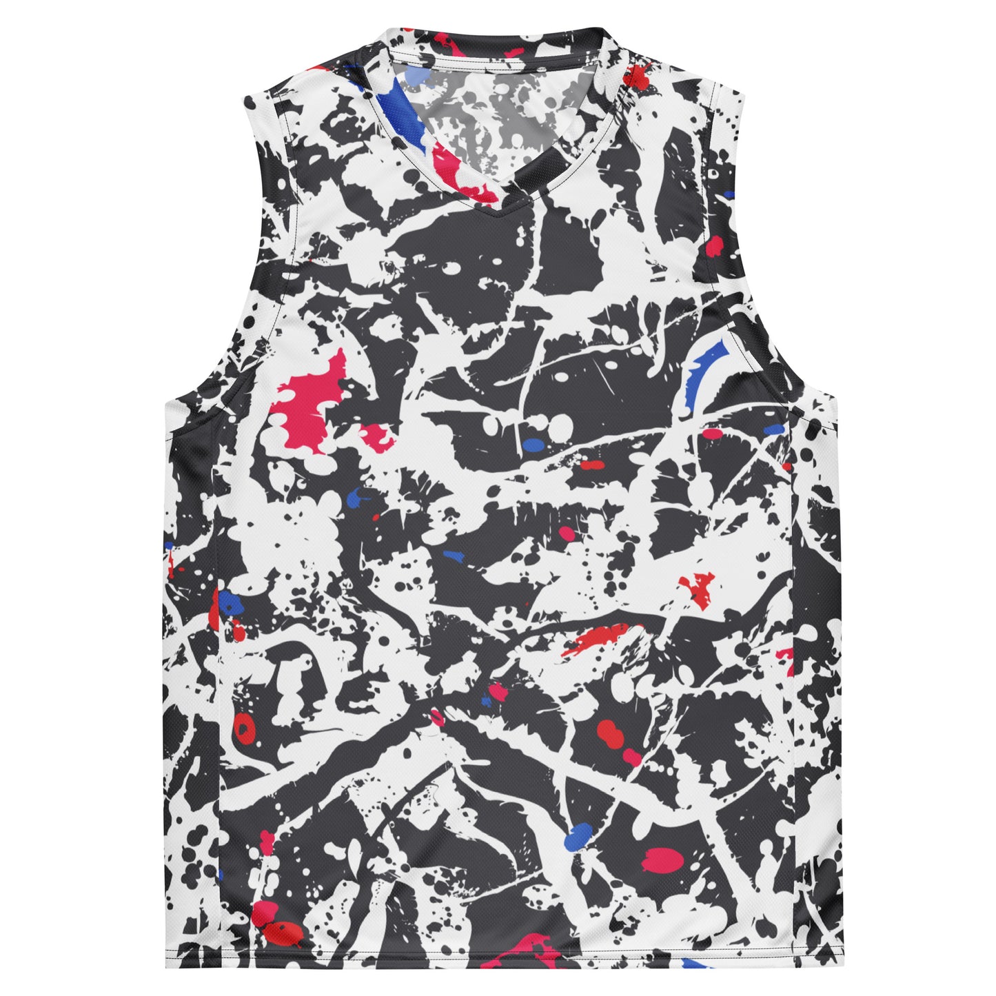 Spot Harmony Recycled unisex basketball jersey