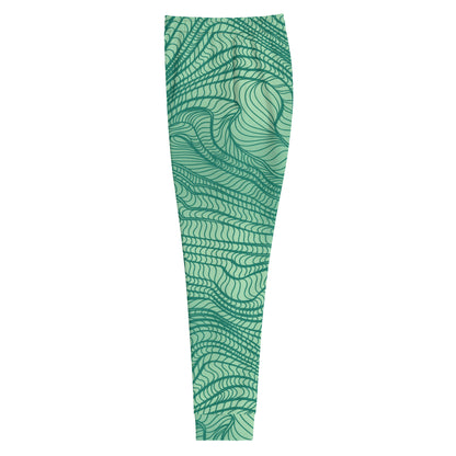 waves pattern Women's Joggers