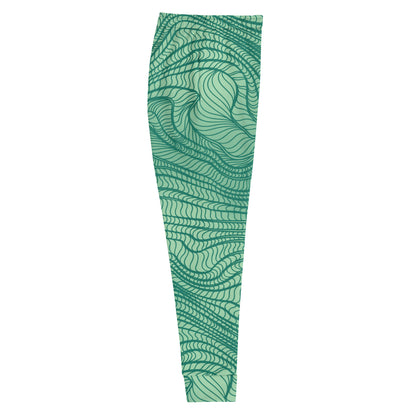 waves pattern Women's Joggers