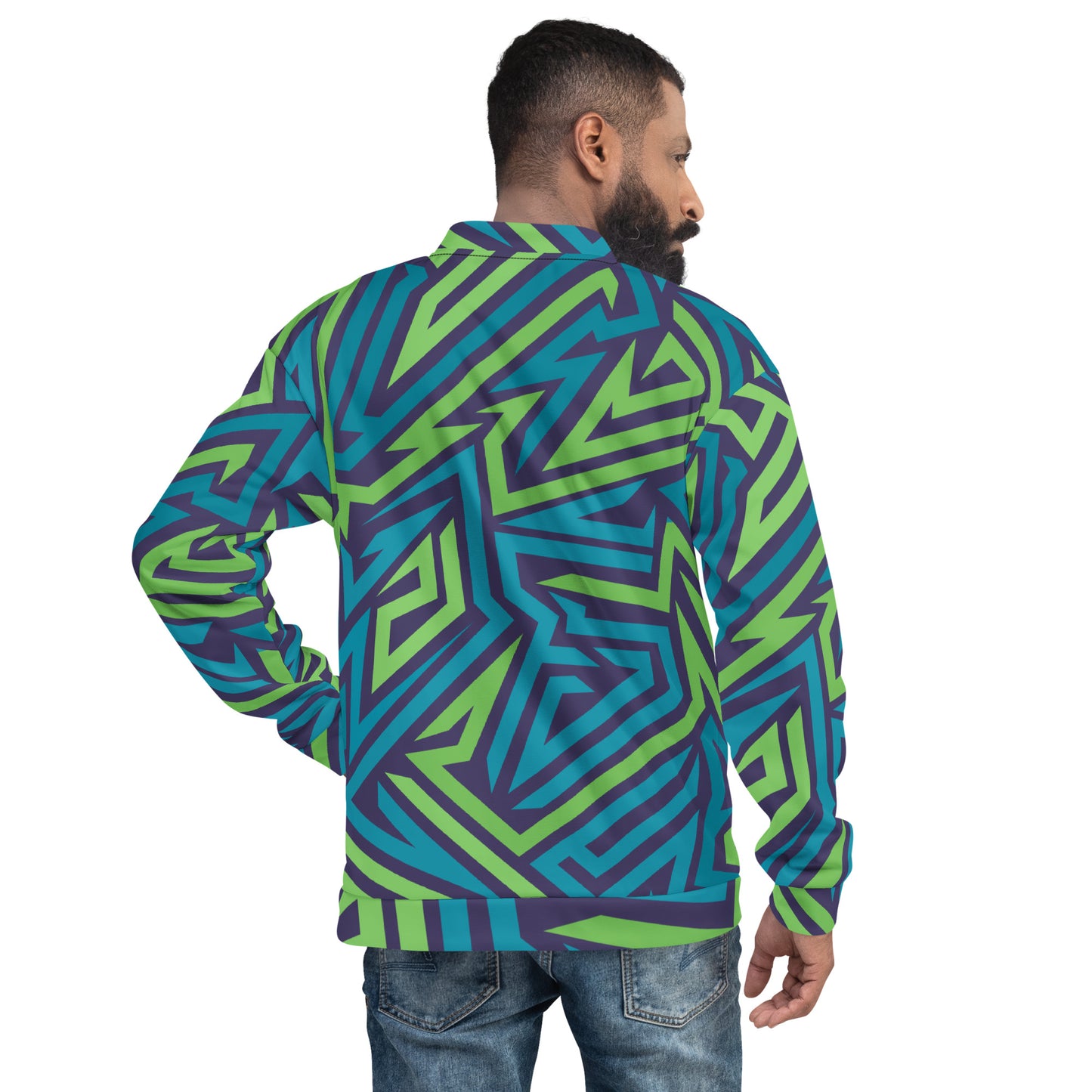 Ocean Breeze Unisex Bomber Jacket