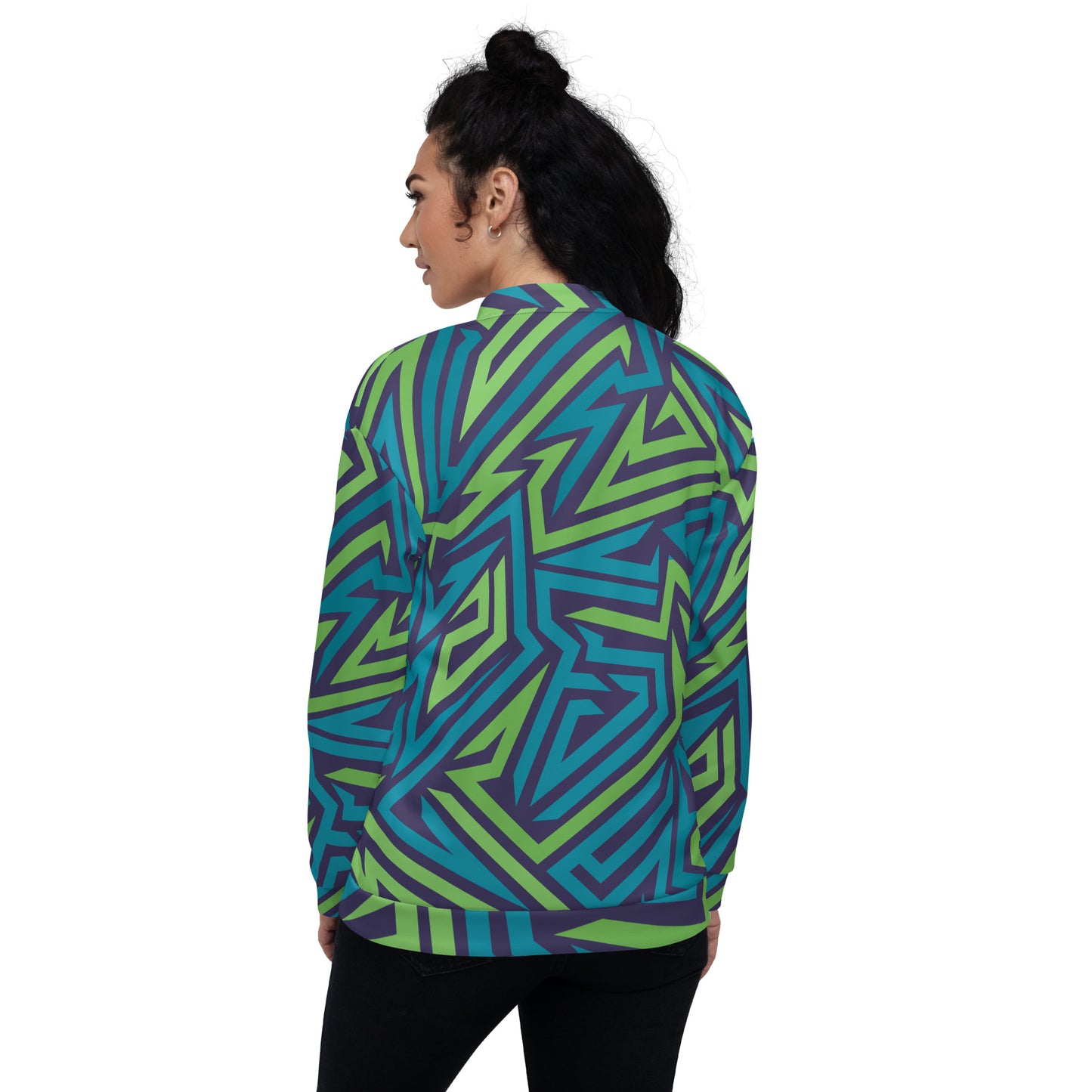 Ocean Breeze Unisex Bomber Jacket