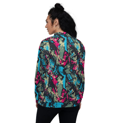 Serenity Spectrum Unisex Bomber Jacket