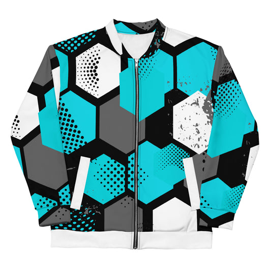 Spot Pattern Unisex Bomber Jacket