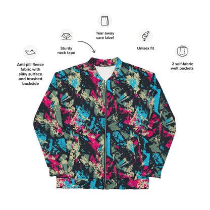 Serenity Spectrum Unisex Bomber Jacket