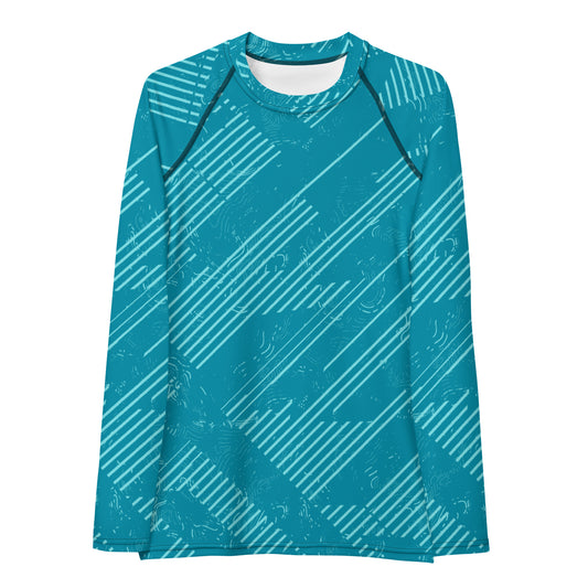 Refreshing and Tranquil Women's Rash Guard