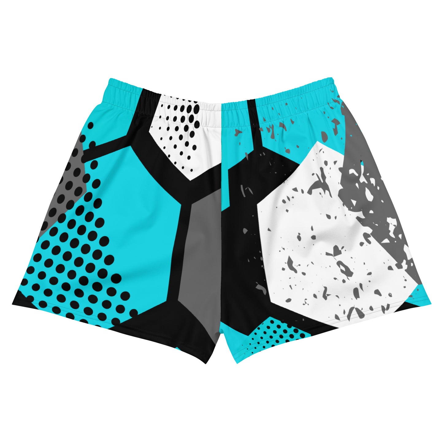 Spot Pattern Women’s Recycled Athletic Shorts