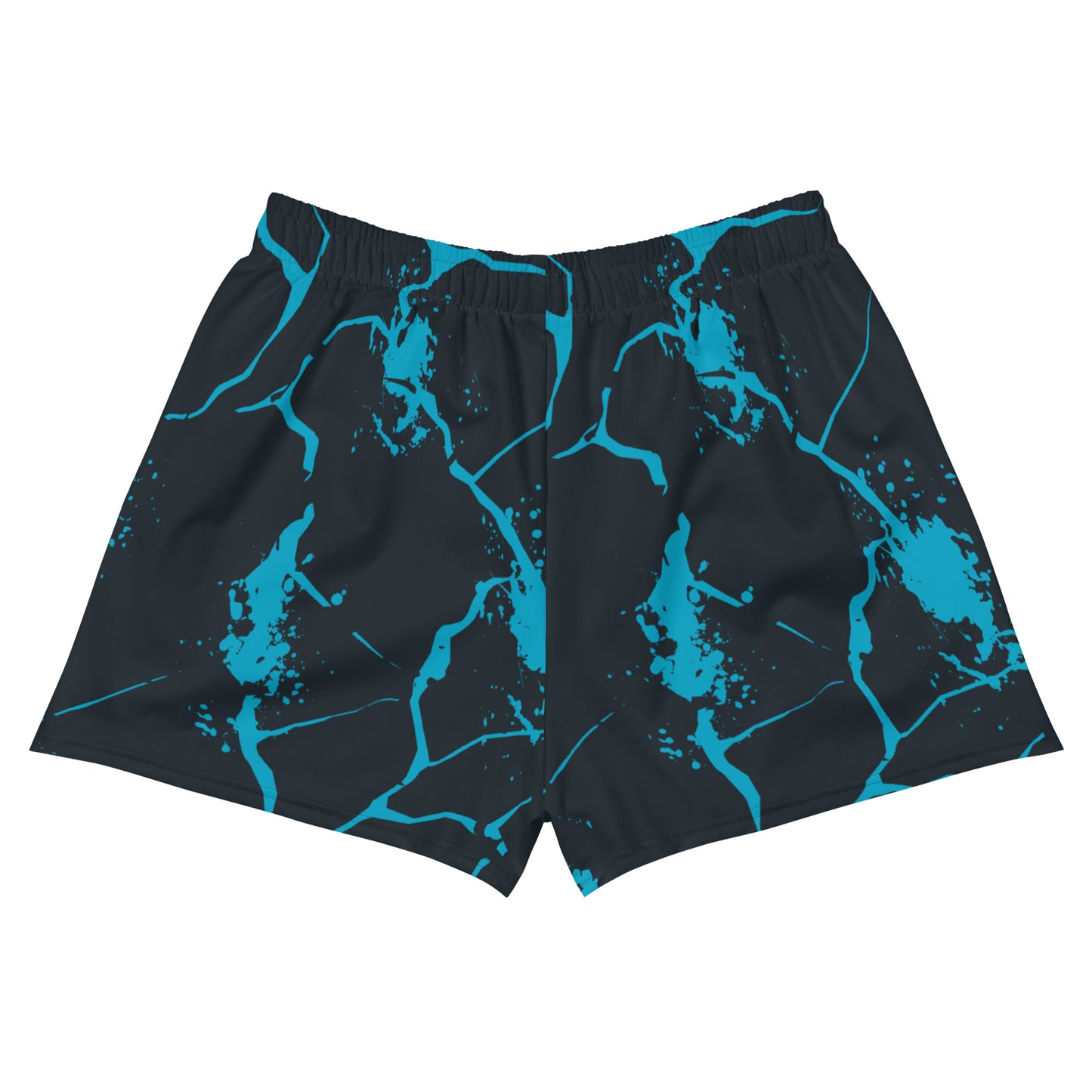 Nautical Waves Women’s Recycled Athletic Shorts