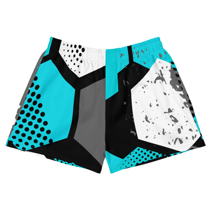 Spot Pattern Women’s Recycled Athletic Shorts