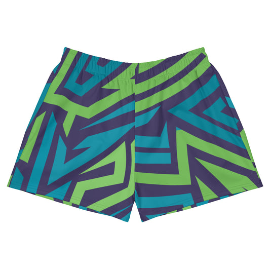 Ocean Breeze Women’s Recycled Athletic Shorts