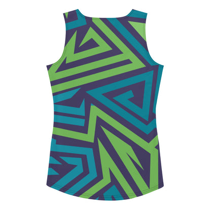 Ocean Breeze Women Sublimation Cut & Sew Tank Top