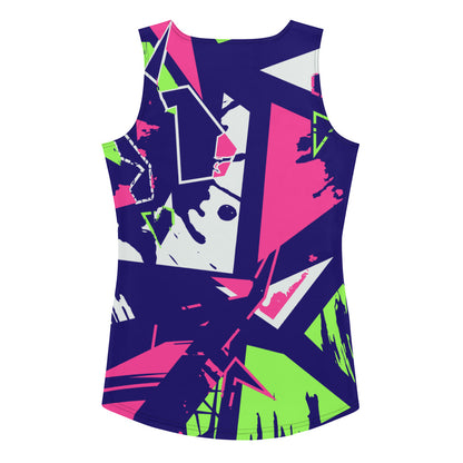 Pastel Marine Women Sublimation Cut & Sew Tank Top