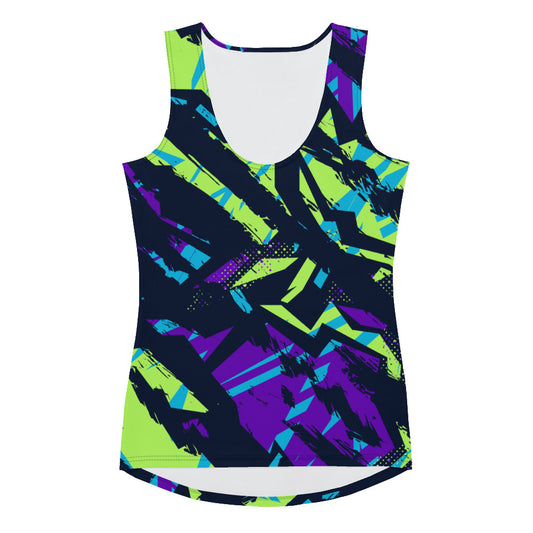 Tiger-Zebra Women Sublimation Cut & Sew Tank Top