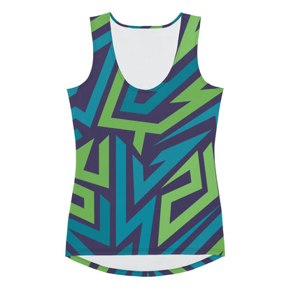 Ocean Breeze Women Sublimation Cut & Sew Tank Top