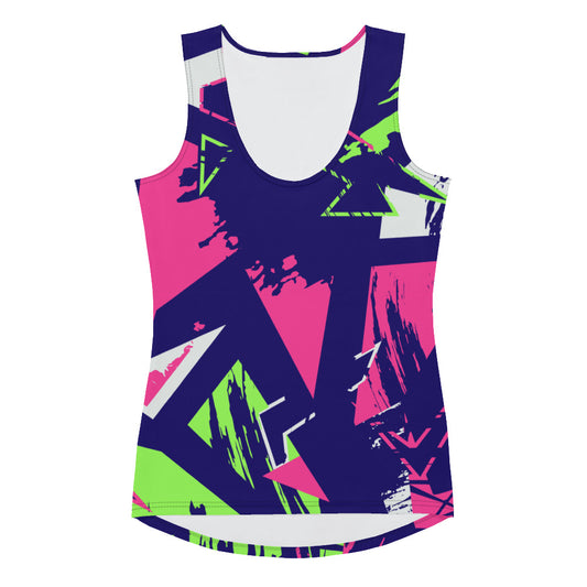 Pastel Marine Women Sublimation Cut & Sew Tank Top