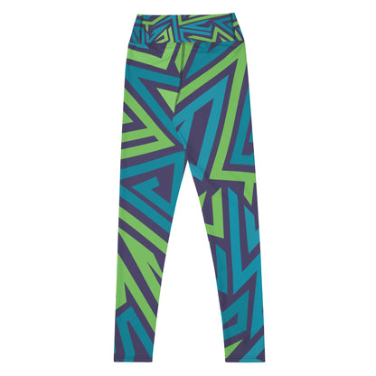 Ocean Breeze Yoga Leggings