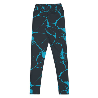 Nautical Waves Yoga Leggings