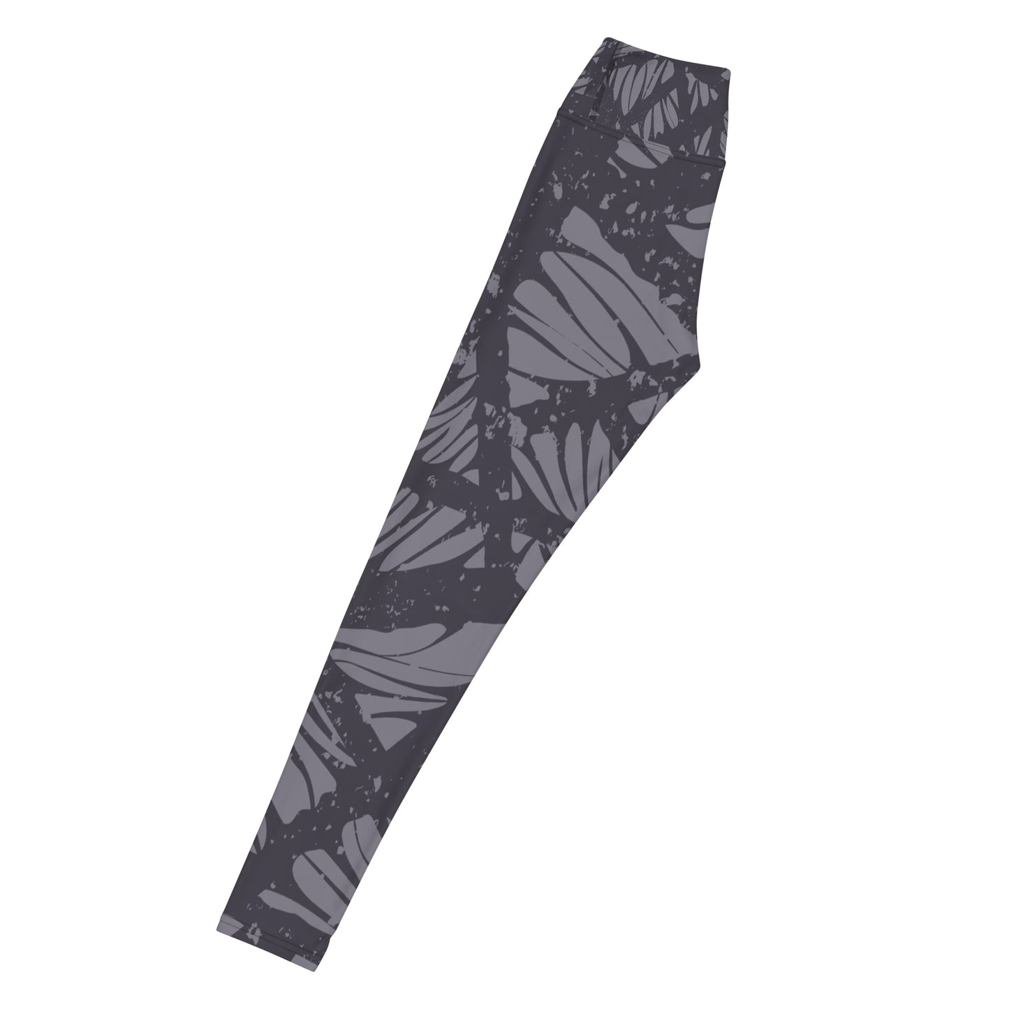 Gray Veins Yoga Leggings