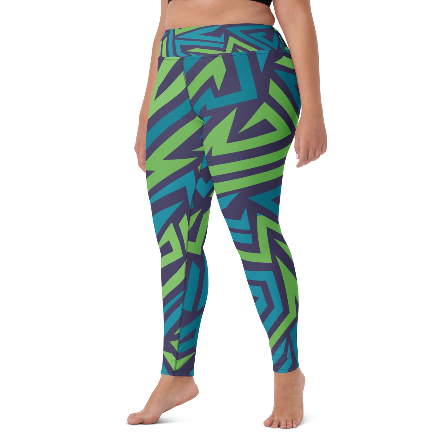 Ocean Breeze Yoga Leggings