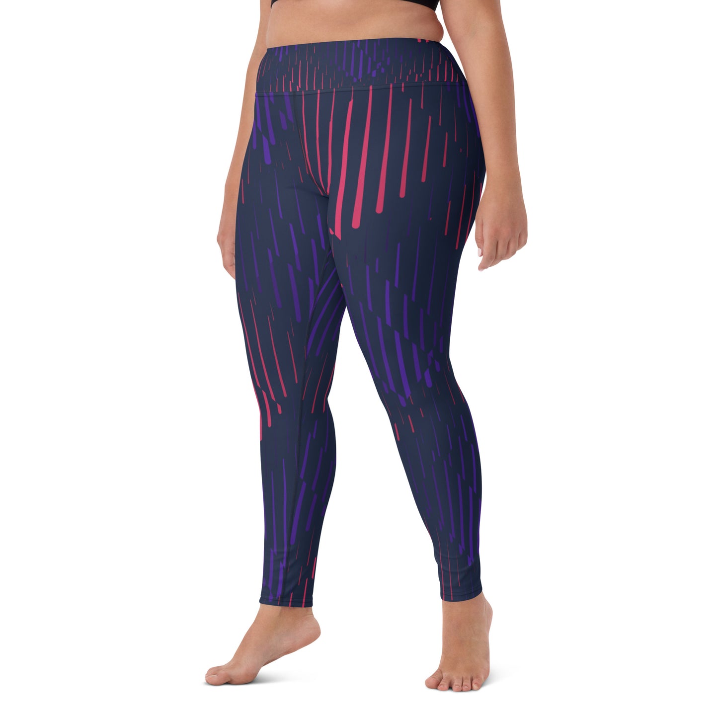 Blissful Blossom Yoga Leggings