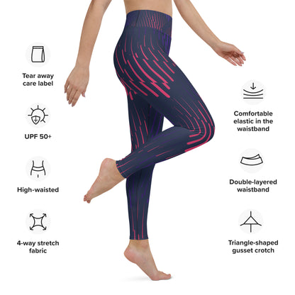 Blissful Blossom Yoga Leggings