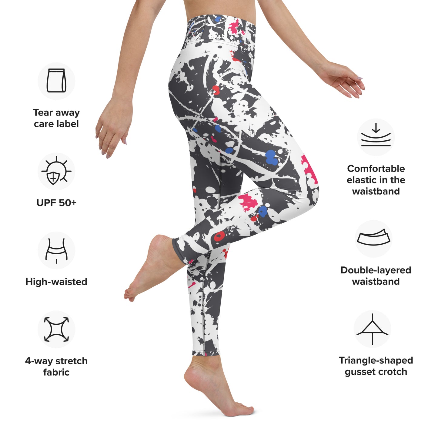 Spot Harmony Yoga Leggings