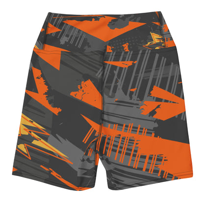 Chromatic Angles Yoga Shorts