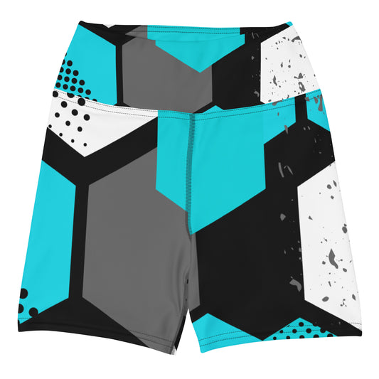 Spot Pattern Yoga Shorts